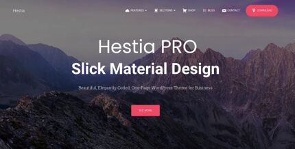 Hestia Pro Sharp Material Design Theme For Startups Creative